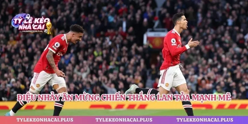 Điệu nhảy ăn mừng chiến thắng lan tỏa mạnh mẽ 